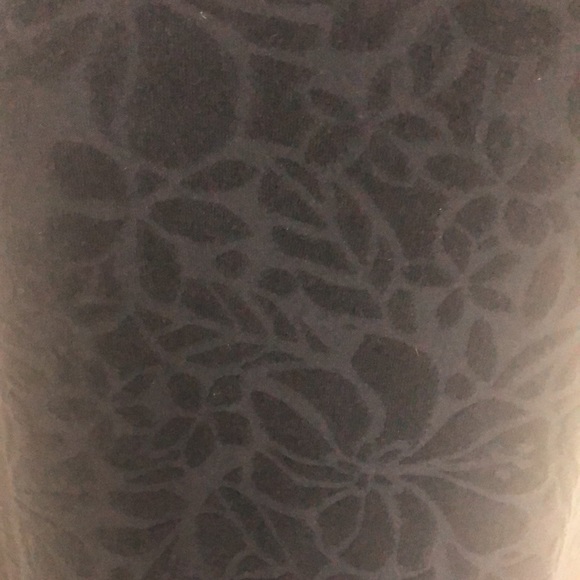 Lands End Cover Up Terry Dress Black SZ Small - Picture 5 of 8